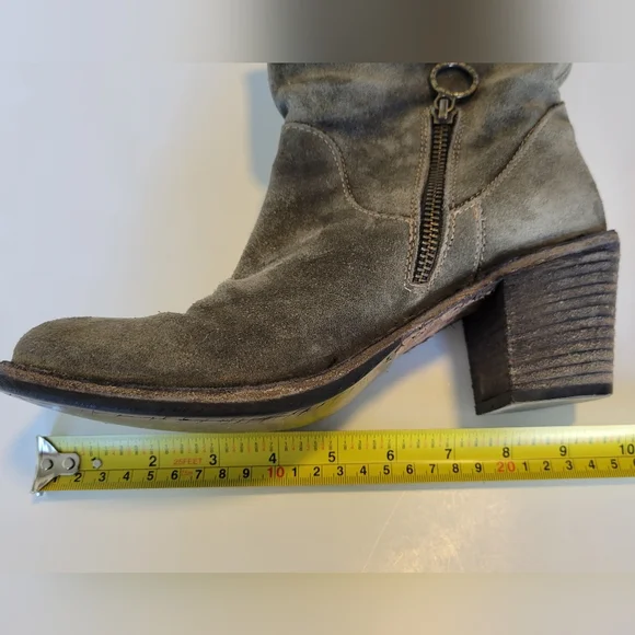 FIORENTINI + BAKER Brown Suede Boots - Picture 8 of 12